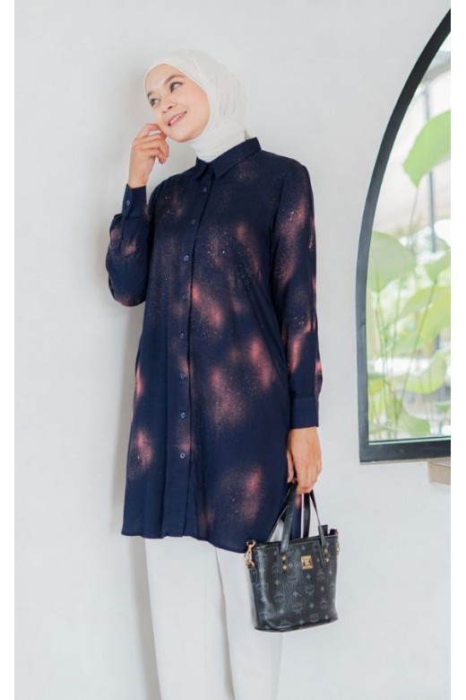 Tasya Tunik Galaxy Navy